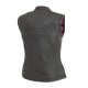 WOMEN'S MOTORCYCLE LEATHER VEST